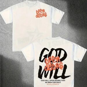 Open Doors Kids White T-Shirt
